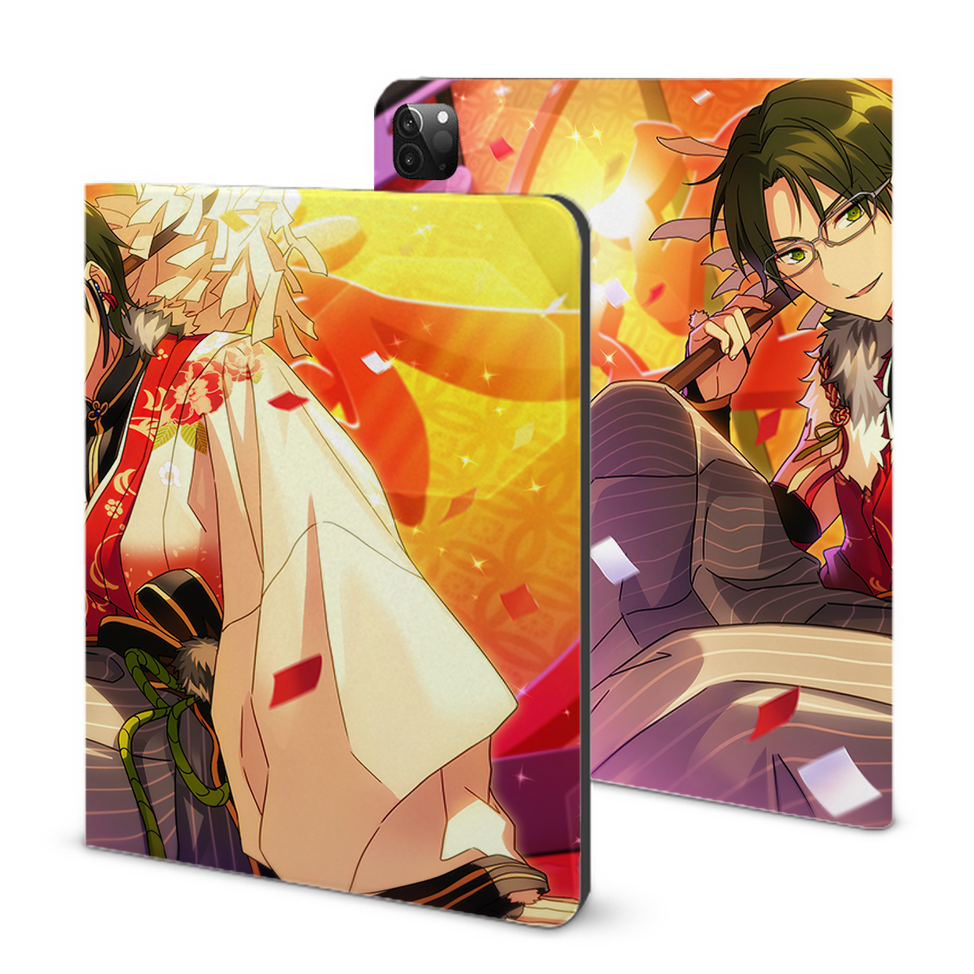 （画像用） あんさんぶるスターズ! Ensemble Stars IPadケース ペンホルダー付き ブックスタイルデザイン